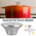 thumbnail image 5 of Oven Knob Stainless Steel Pot Pan Lid Cover Handle Replacement Kit' A39C, 5 of 5