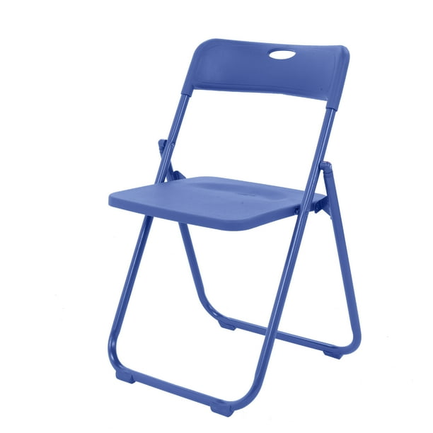 Silla Plegable Acero Tubular Calibre 18 VIVIANA Plástico Resistente C/ Patas Antiderrapante Multifuncional Onof