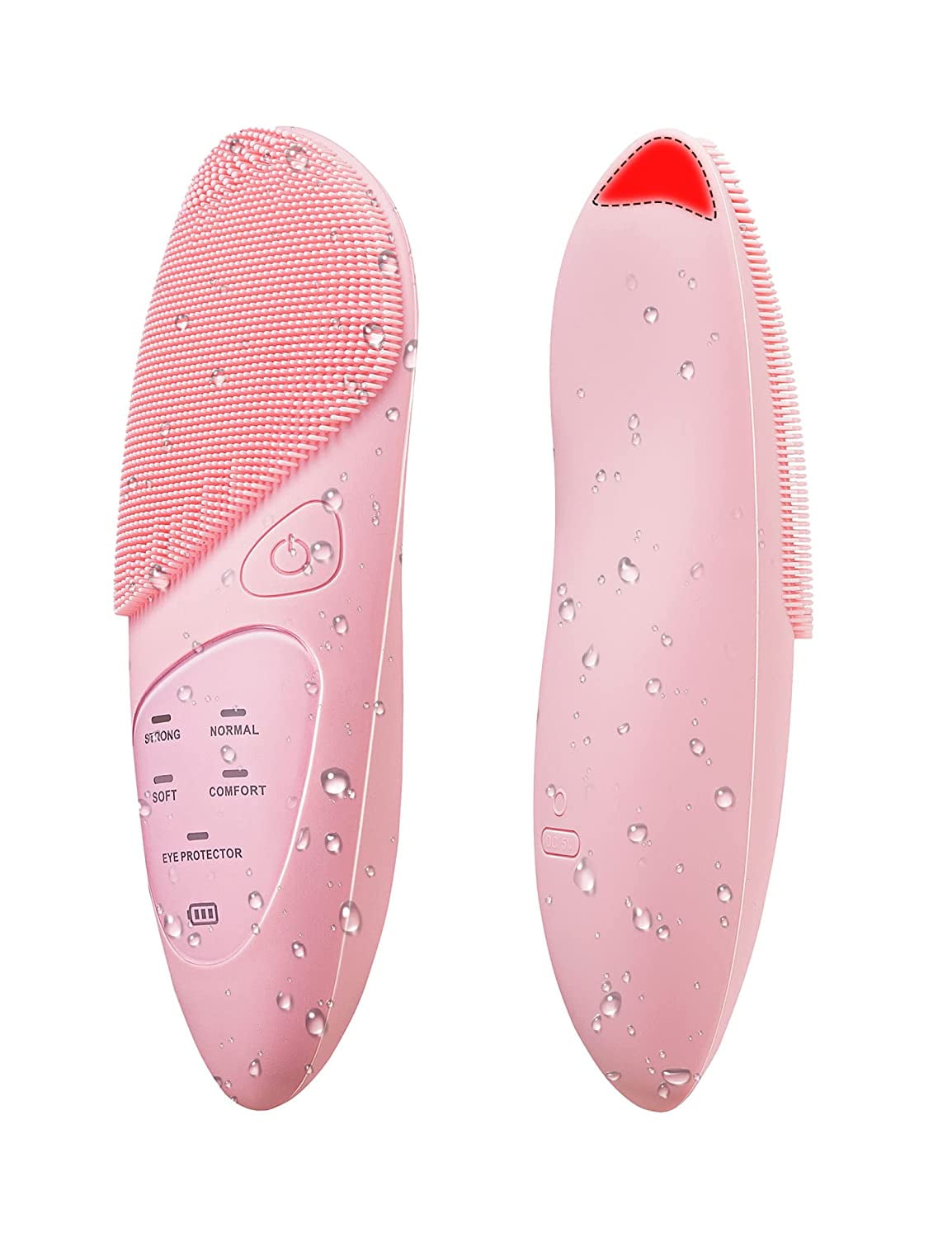 Silicone Face Brushes for Cleansing and Exfoliating. Waterproof