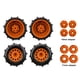 thumbnail image 3 of Neumlicos RC Tiros de Rueda RC CAR NIGHT 4 PCS REMPLAZO PARA 1/10 Camión de Corta Cursos 727 Slash K1 RC Car RC, 3 of 7
