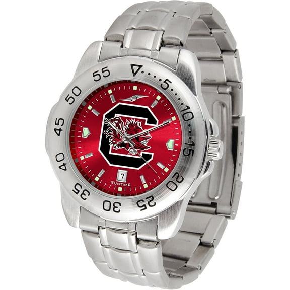 Garnet South Carolina Gamecocks Sport Steel AnoChrome Watch