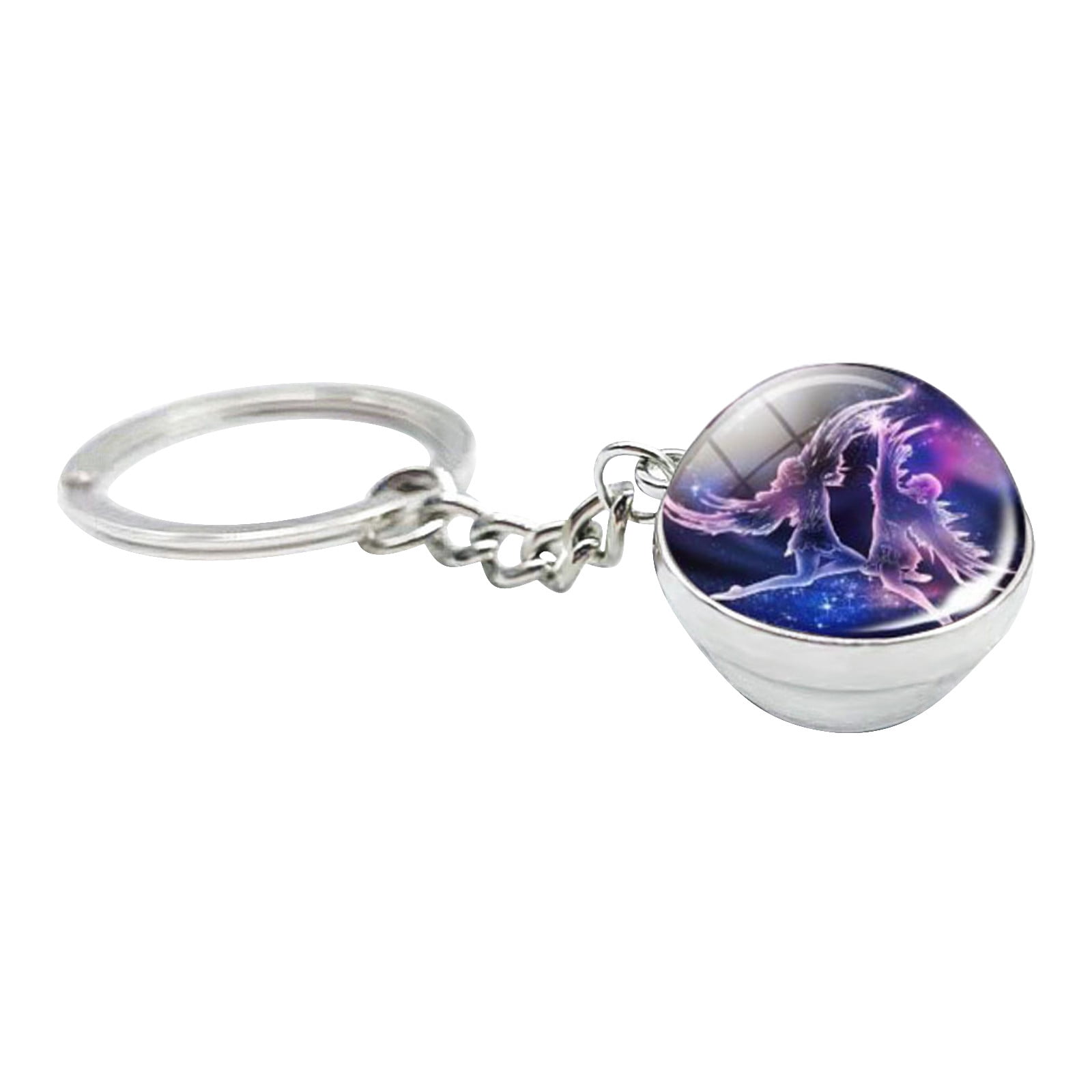 Keychains Glow In The Dark Creative Galaxys Keychain Time Gem 12