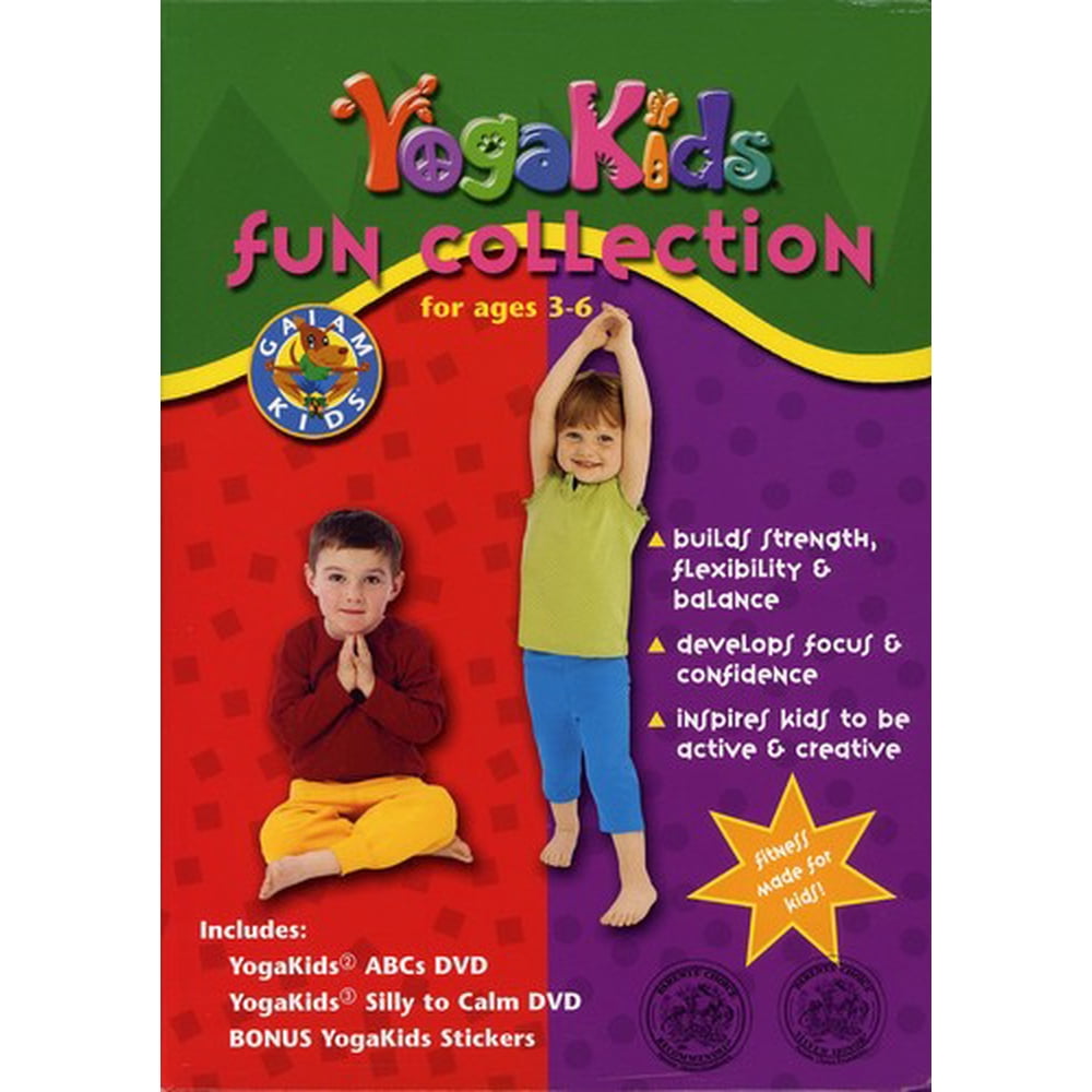 Gaiam Kids Yogakids Fun Collection (DVD)