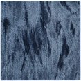 thumbnail image 4 of SAFAVIEH Retro Collection RET2891 Modern Abstract Non-Shedding Living Room Bedroom Dining Home Office Area Rug, 8' x 8' Square, Light Blue / Blue, 4 of 4