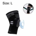 thumbnail image 2 of Knee Compression Sleeve for Pain with Patella Gel Pads and Straps, Knee Pad Protector for Running, 2 of 5