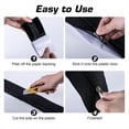 thumbnail image 2 of Peel and Stick Zipper, 7FT Heavy Duty Self-Adhesive Zipper, 2 of 7