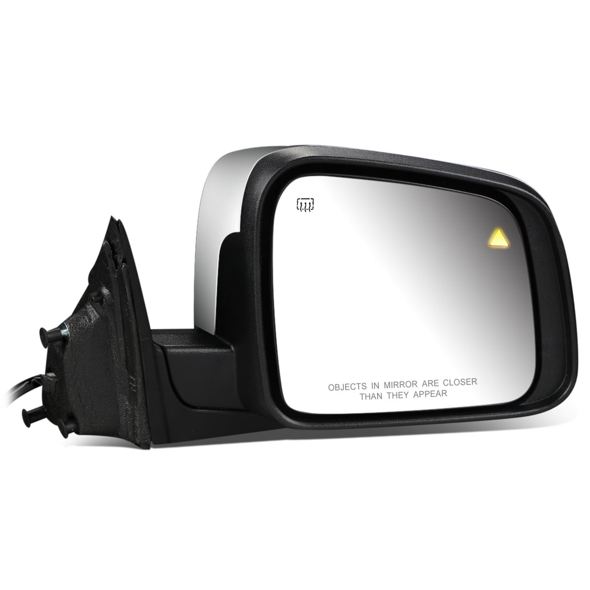 TYC 4130111 Jeep Wrangler Passenger Side Folding Manual Replacement Mirror 