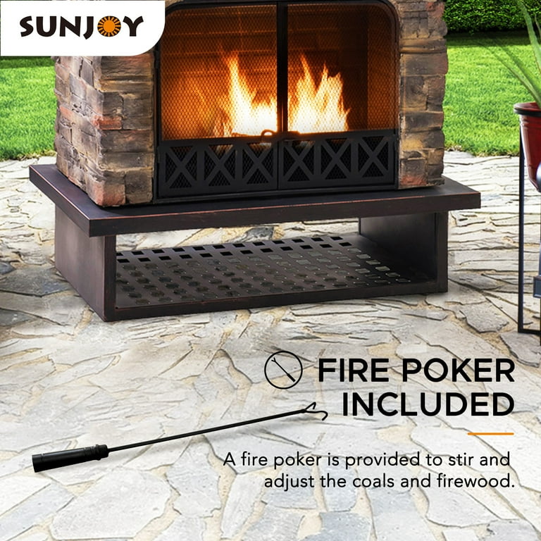 https://www.walmart.com/ip/Sunjoy-Farmington-Wood-Burning-Outdoor-Fireplace/639248807