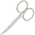 thumbnail image 2 of MT Curved Stainless Steel Nail Scissors, Silver 3.5 inch, 2 of 4