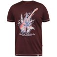 thumbnail image 1 of Duke - Camisetas de Guitarra Lightening Redbourn D555 Kingsize para Hombre (Burdeos), 1 of 3
