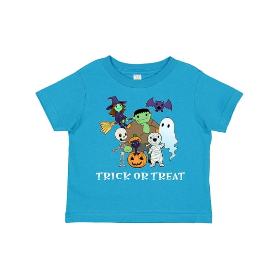 Inktastic Halloween Trick-or-treat Cute Group of Monsters Boys or Girls Toddler T-Shirt