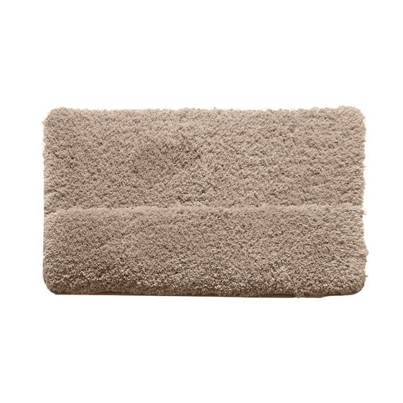 Leodye 1PCS Thick Soft Non-Slip Bathroom Rug, Water Absorbent Washable Bath Mat, Full Wrap Foot Rubbing Floor Mat for Shower Tub and Toilet Area - 16x23.62in