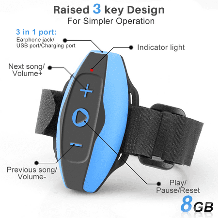 agptek waterproof headphones