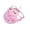 Light pink, variant on Pet Sun Hat with Ear Holes for Dogs and Cats, Adjustable Patterned Outdoor Visor Cap, UV Protection Summer Pet Headwear Accessory Blue M