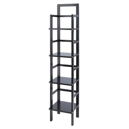 Winsome Wood Aiden Baker s Rack Narrow Coffee Finish