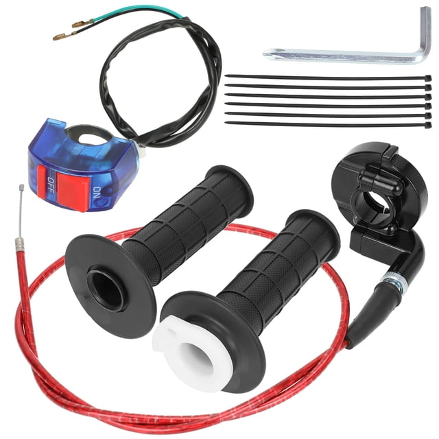 Empuñadura Throttle Accelerator de 22 mm para minibicicleta YOXUFA