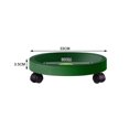 thumbnail image 2 of Removable Flower Pot Tray Universal Wheels Round Plastic Tray Flower Pot Rack Plant Stand, 2 of 2