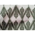 thumbnail image 4 of oneOone Cotton Poplin Fabric Chevron Ikat Print Fabric By The Yard 42 Inch Wide, 4 of 4
