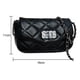 thumbnail image 2 of Bolso de hombro para mujer, bolso de mano de moda para mujer, bolsos cruzados acolchados con cadena, negro:;:;, 2 of 6
