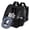 02-Black, variant on Dogs Backpack Carrier, Expandable Cat Carrier Backpack,Breathable Bubble Pet Backpack for Cat,Kitten and Small Puppy, Large Space,Portable Bags Foldable Cat Backpack for Traveling,Hiking