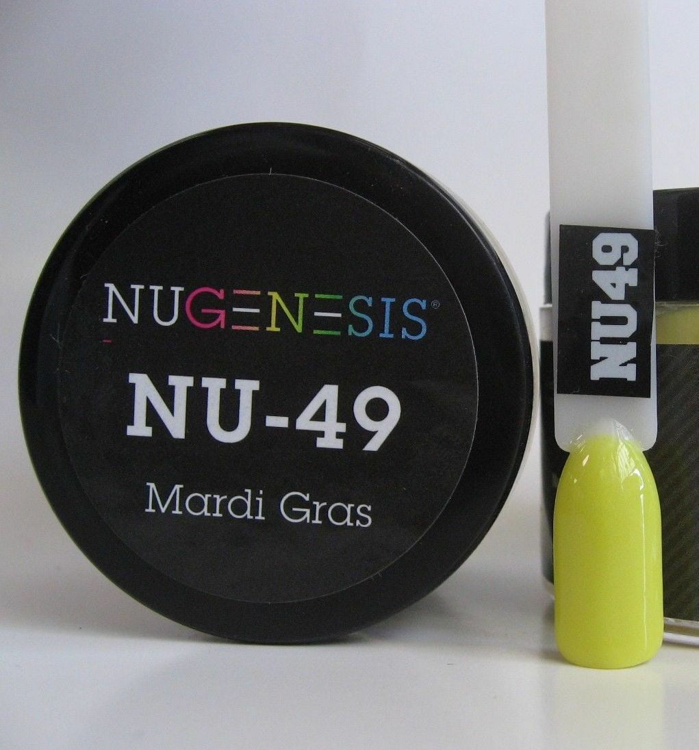 mardi gras dip powder