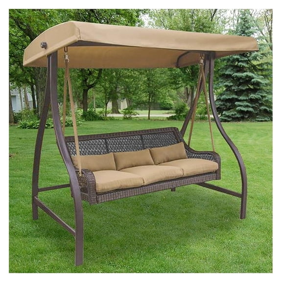 Three Seat Wicker Replacement Canopy Top Cover