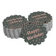 thumbnail image 1 of Inkdotpot 50 Pack Happy Birthday Favor Paper Tags Craft Real Rose Gold Foil Hang Tags, 1 of 6