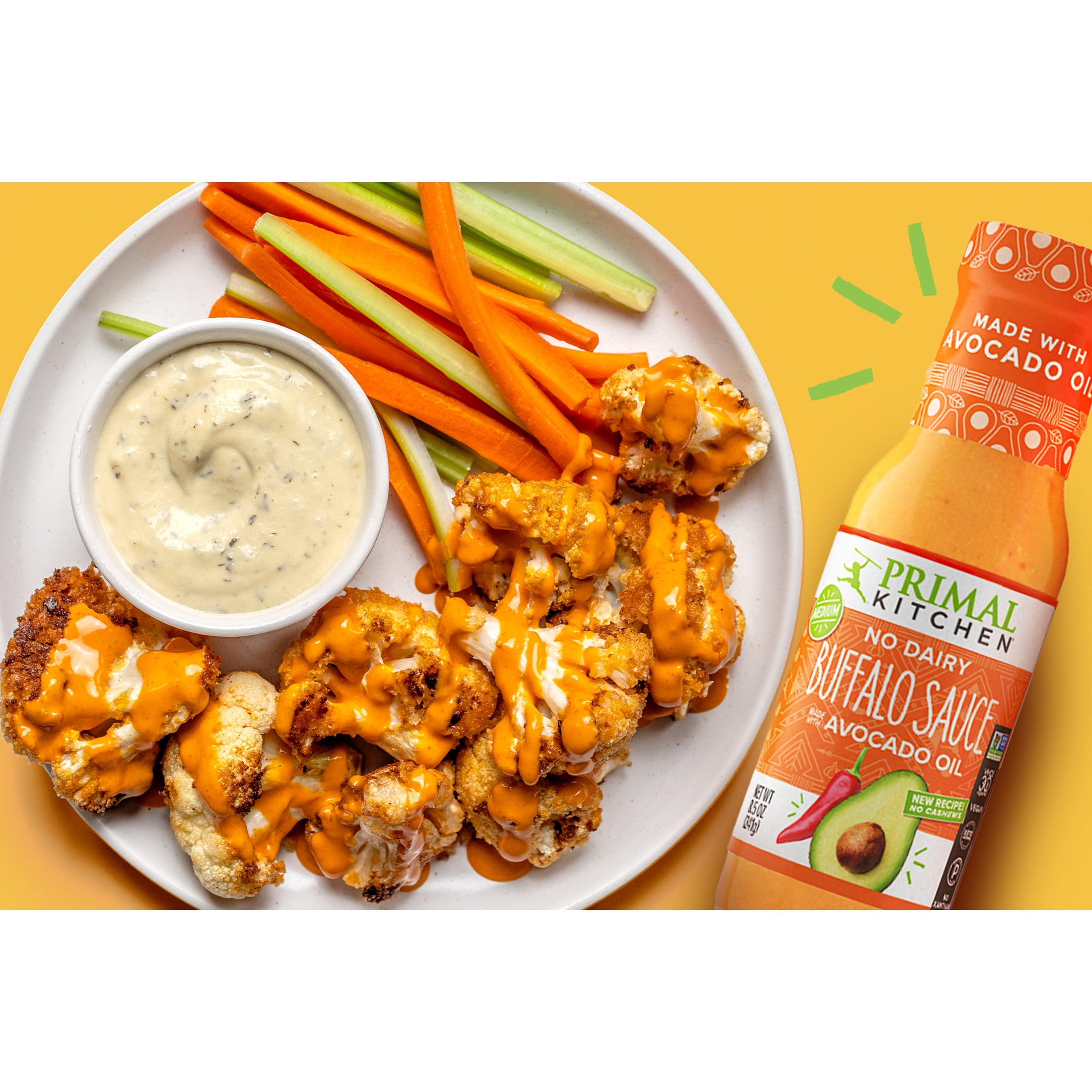 Primal Kitchen Original Buffalo Sauce 8.5 oz Bottle
