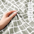 thumbnail image 6 of Lux Decor Cal King Bed Sheets Set 4 Piece - Quatrefoil Pattern, Ultra Soft Polyester Sheet Deep Pocket Fit, Wrinkle Free, Breathable & Fade Resistant OEKO-TEX Certified, Taupe, 6 of 11