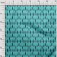 thumbnail image 2 of oneOone Cotton Poplin Fabric Abstract Ikat Printed Fabric 1 Yard 42 Inch Wide, 2 of 4