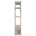 thumbnail image 4 of Baxton Studio Gavin White Metal 7-Shelf Closet Storage Racking Organizer-Color:White,Material:Metal,Quantity:1,Style:Traditional, 4 of 6