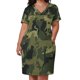 thumbnail image 3 of Vestido de bolsillo suelto con diseño de gato, falda de mujer, vestidos de mujer, 3 of 7