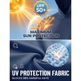 thumbnail image 3 of 3 Pack UPF 50+ Sun Protection Mens Hoodie Long Sleeve SPF Fishing Shirt Swim Rash Guard Athletic Workout Tops, 3 of 7