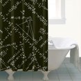 thumbnail image 4 of Math Equations Math Symbols Black Pattern Shower Curtain 72"x72" ,Bathroom Decorative Shower Curtains Set with 12 Hooks,Modern Waterproof Washable Shower Curtain, 4 of 6