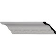 thumbnail image 1 of Ekena Millwork MLD04X04X05LO Loera Crown Moulding, 1 of 1