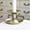 🔥 Gold_New, variant on YYV Candle Holders Taper Candle Holders, Small Metal Candlestick Bulk Set, Thicker Candle Sticks for Wedding Christmas Party Dining Table Centerpiece Decor