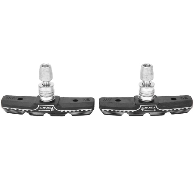 V Brake Block Shoe,A Pair Lebycle Rubber Brake Pad Bike V Brake Block Shoe Striking Appearance