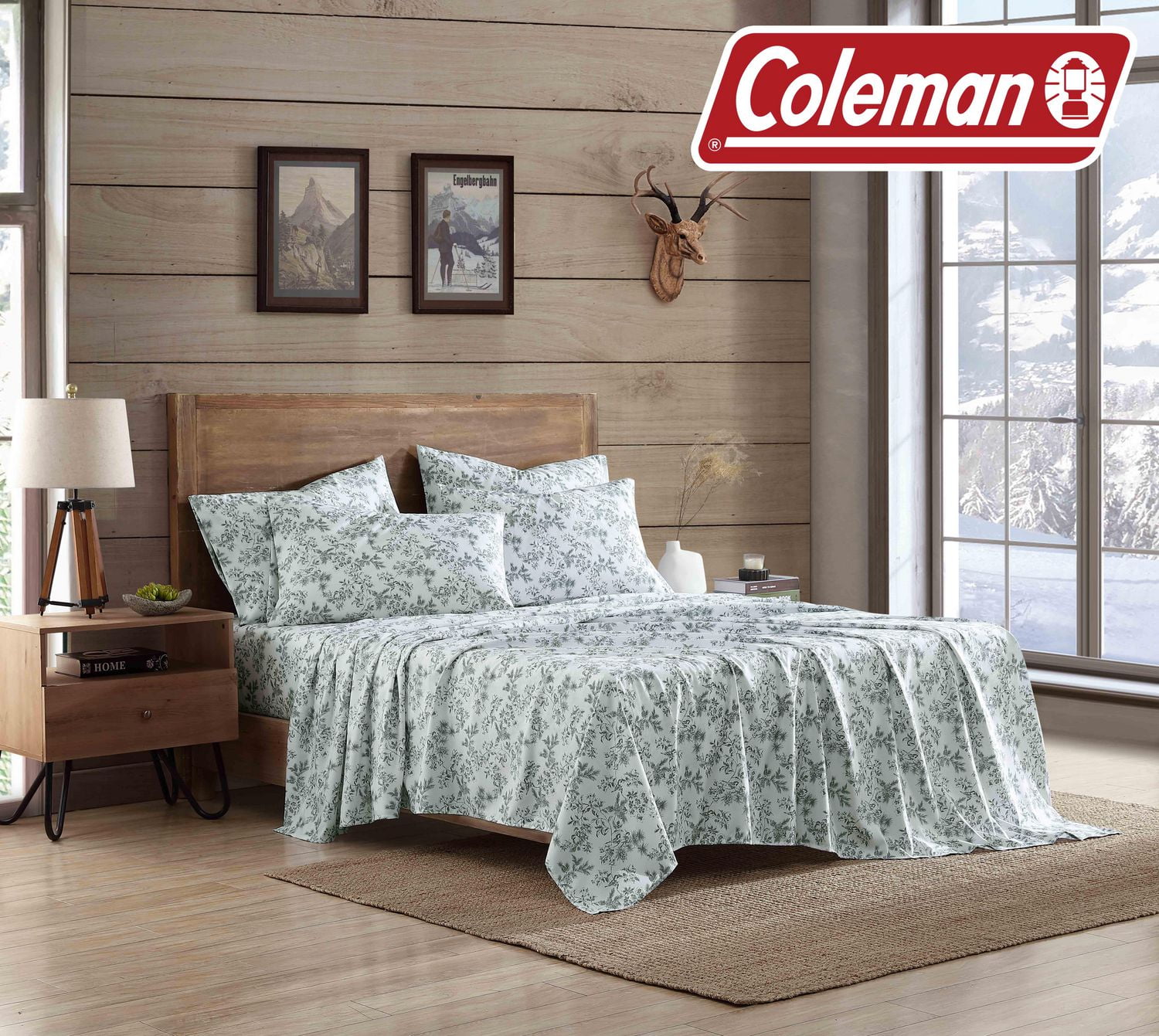 Coleman Printed Microfiber Sheet Set