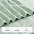 thumbnail image 3 of Martex Restore Fern Ogee Bath Towel, 30" x 56", Sage, 3 of 7