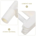 thumbnail image 3 of Mobutofu White 11.8x2.6x1.3in ABS Desk Clamp Work Light Mounting Bracket with Portable Support for 2Pcs, 3 of 7