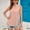 Khaki women sleeveless tank top a1, variant on MORESEC Summer Sleeveless Tank Tops For Women Round Neck Eyelet Curved Hem Casual Beachwear Basic Solid Tops Vacation Fashion Clothes, Green XL