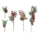thumbnail image 1 of 1 Juego de Pinos Artificiales de Pino con Bayas Rojas, Piñas, Tallos y Ramas para Arreglo Floral Navideño, 1 of 8