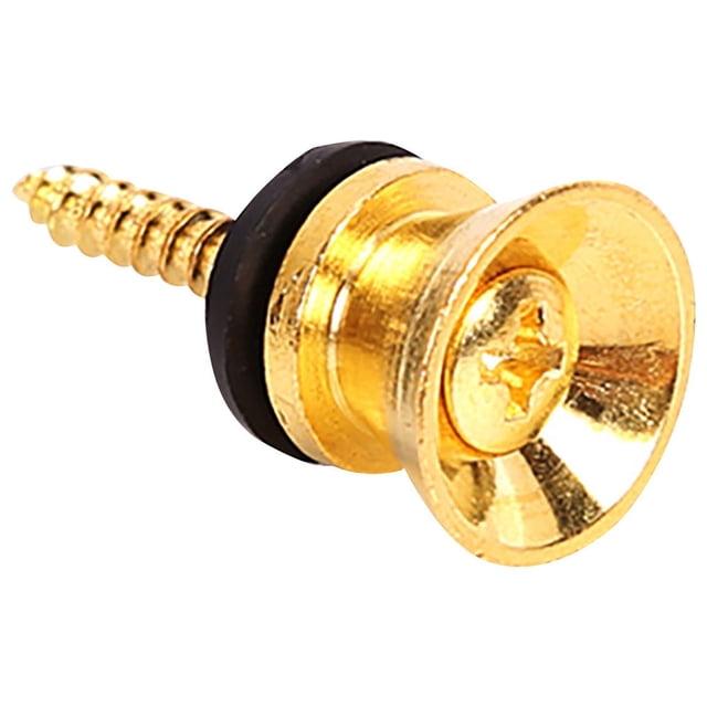 NARABB Universal Guitar Strap Locks Nails Buttons Strap Buckle Screws 2PC