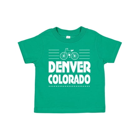 

Inktastic Denver Colorado Biking Gift Toddler Boy or Toddler Girl T-Shirt