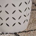 thumbnail image 3 of Christopher Knight Home Jorell Indoor Lace Cut Iron Accent Table, White, 3 of 5