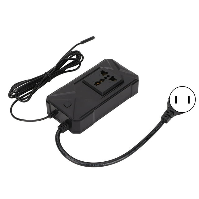 Aquarium Temp Controller, 2 Display Modes Indicator Light Gentle Rising Sensitive Fish Tank Thermostat for Breeding EU Plug,US Plug,UK Plug