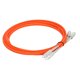 thumbnail image 1 of Cordón de remiendo de la fibra cordón de remiendo óptico Multi Mode Dual Core PVC para la red para el hogar ANGGREK Otros, 1 of 8