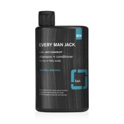 Every Man Jack Anti-Dandruff Eucalyptus Mint 2-in-1 Shampoo and Conditioner