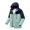 Green, variant on Men's Waterproof Hooded Ski Parka, Windproof Padded Warm Lined Winter Snow Jacket, Big Pocket Insulated Coat for Skiing, Snowboarding and Cold Daily Wear White