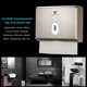 thumbnail image 5 of CHUANGDIAN Dispensador de pañuelos de baño montado en la pared Soporte de caja de pañuelos para toallas de papel de múltiples pliegues, 5 of 7